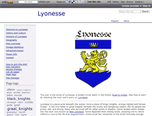 Tablet Screenshot of lyonesse.roadtoamber.com